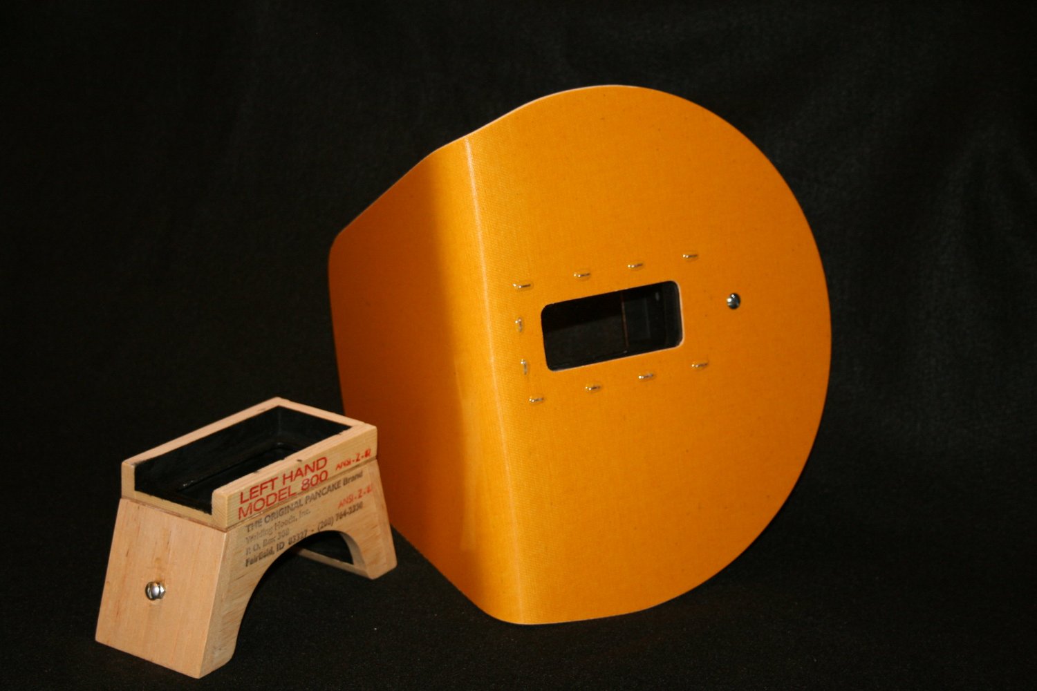 Model 800 Left Hand Hood Options — Original Pancake Brand Welding